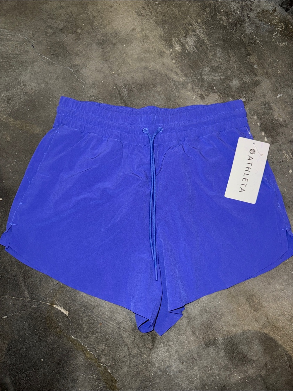 Athleta Bright Blue Women's Athletic Shorts